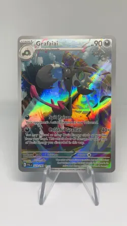 Pokemon TCG Grafaiai Scarlet & Violet Paldea Evolved Card 223/193 NM Condition - Image 1