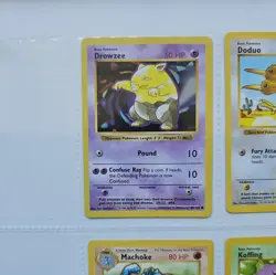 WOTC Pokemon Vintage Base Set Shadowless 6 Card Lot - Image 2