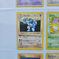 WOTC Pokemon Vintage Base Set Shadowless 6 Card Lot - Image 4