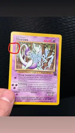 TCG Pokemon English Vintage Card Mewtwo 12/53 Wotc Promo Regular - Image 2