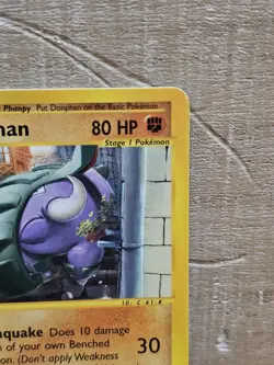 Pokemon Card Donphan 7/147 Aquapolis Non-Holo Rare - Image 4