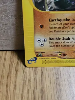 Pokemon Card Donphan 7/147 Aquapolis Non-Holo Rare - Image 5
