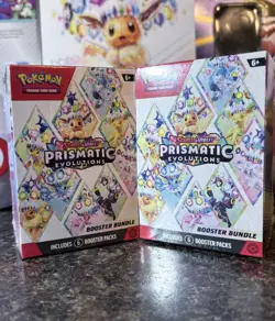Factory Sealed! Prismatic Evolutions Booster Bundle - Pokemon Trading Card Game - Image 1