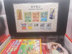 Pokemon Stamp Box Card Game Beauty Back Moon Box Japan Stamps included *No Promo - Image 1