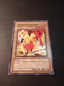 Yu-Gi-Oh! Darkfire Soldier #2 Common Card PSV-045 LP - Image 1