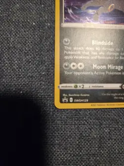 Pokemon TCG Sword & Shield Umbreon Holo Black Star Promo Card SWSH129 M/NM 🔥 - Image 4