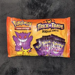 Pokemon TCG Trick or Trade BOOster Pack Bundle 40 Packs Halloween Cards Sealed 820650850783 - Image 1
