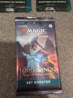 MTG - 2 Lord Of The Rings Collector Booster SAMPLE Pack And 1 Set Booster Pack - Image 3