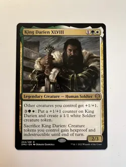 King Darien XLVIII - MTG Dominaria United - NM - Image 1