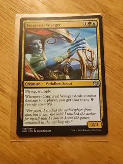 Empyreal Voyager - Kaladesh - MTG Magic - Uncommon - Green Blue Creature - Image 1