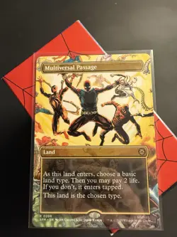 Multiversal Passage (Borderless) Marvel's Spider-Man Regular MTG - Image 1