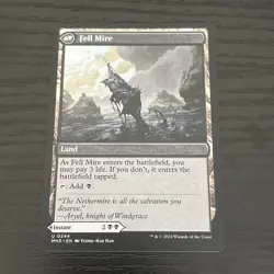 Fell the Profane / Fell Mire #244 - Uncommon - MTG Modern Horizons 3 Regular - Image 2