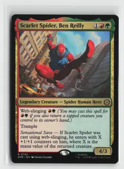 Scarlet Spider, Ben Reilly R Marvel's Spider-Man 142 NM - Image 1