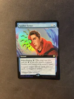 MTG: Spider-Sense (Extended Art) Buy-A-Box Promos Foil - Image 1