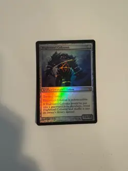 NM+ Blightsteel Colossus Mirrodin Besieged FOIL - Image 1