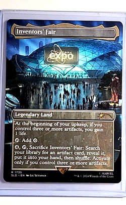 2024 MTG Magic The Gathering Secret Lair Marvel #1735 Inventors' Fair Avengers - Image 1