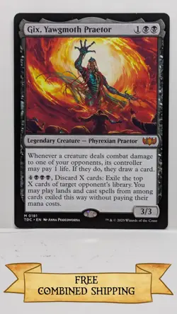 Gix, Yawgmoth Praetor Commander: Tarkir: Dragonstorm Regular - Image 1