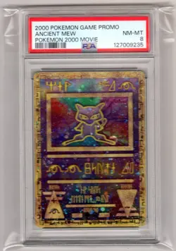 Pokemon TCG Pokemon Ancient Mew Mew Promo Holo PSA 8 NM-MT - Image 1