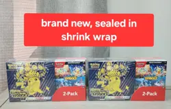 LOT OF 2 Pokemon Surging Sparks Elite Trainer Box Booster Bundle Costco 2 Pack - Image 1