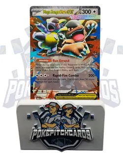 Mega Kangaskhan ex 104/132 Me01: Mega Evolution Holo Free Shipping Pokemon NM - Image 1