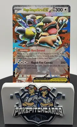 Mega Kangaskhan ex 104/132 Me01: Mega Evolution Holo Free Shipping Pokemon NM - Image 2