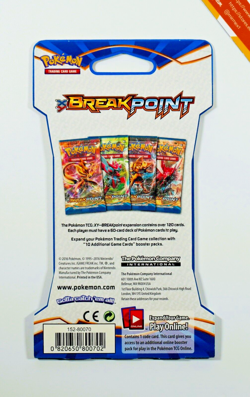Pokemon Booster Pack XY Breakpoint Mega Gyarados Sealed 2016 English - Image 2
