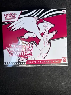 Pokemon TCG: Scarlet & Violet - WHITE FLARE Elite Trainer Box FACTORY SEALED ETB - Image 1