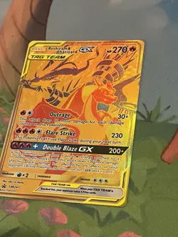 Pokemon TCG Reshiram & Charizard GX SM247 Sun & Moon Promo - Image 3