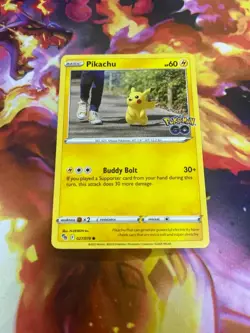 Pikachu 027/078 Pokemon GO Regular - Image 1
