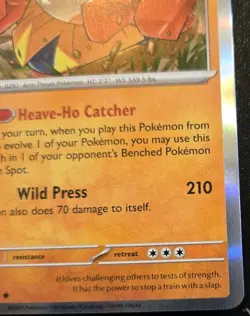 Hariyama 073/132 Holo Rare Mega Evolution Pokemon TCG - Image 5