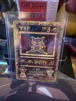 Ancient Mew - Rare Reverse Holo, Movie Promo, (Pokemon TCG, 2000) LP/ NM - Image 1