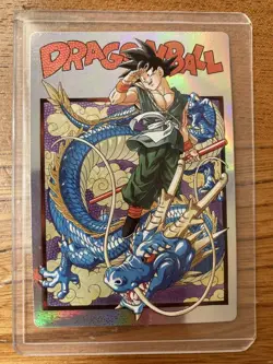 Dragon Ball Trading Card Goku Bye Bye Holo DBZ Bandai 26711930 - Image 1