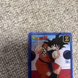 Dragon Ball Z Son Goku Hidden Holo Trading Card From Collection Condition - Image 2
