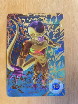 Dragon Ball Super Golden Frieza SDV4046 Parallel Trading Card Near - Image 1