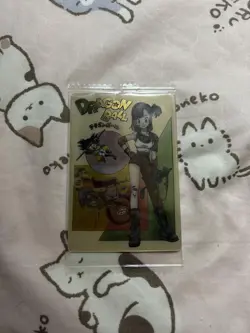 Dragon Ball Itajaga Bulma Secret sec 430 Trading Card Used - Image 1