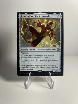 MTG Spider-Man R Iron Spider, Stark Upgrade #0166 - Image 1