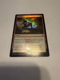 Gamble - Judge Foil Promo - MTG - Near Mint, Magic the Gathering - Image 1