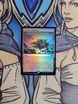 1x Restless Ridgeline FOIL - NM/M LCI MTG Magic - Image 1
