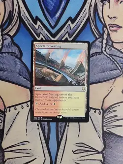 1x Spectator Seating - NM/M CMR MTG Magic - Image 1