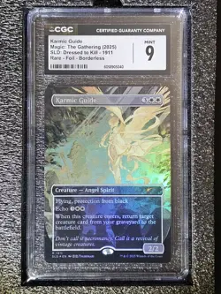 MTG CGC 9 Karmic Guide R 1911 Borderless Foil SLD City Styles 2 Dressed To Kill - Image 1