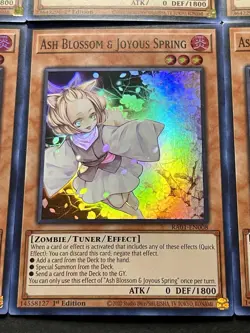 3x Ash Blossom & Joyous Spring + 3x Ghost Belle | Super Rares | YuGiOh! - Image 5