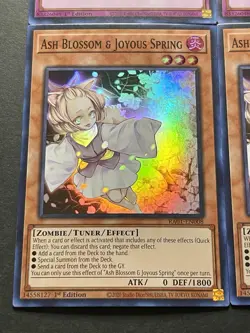 3x Ash Blossom & Joyous Spring + 3x Dimensional Barrier | Super Rares | YuGiOh! - Image 3