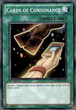 Cards Of Consonance - 1st Edition DP10-EN019 - MP - YuGiOh - Image 1