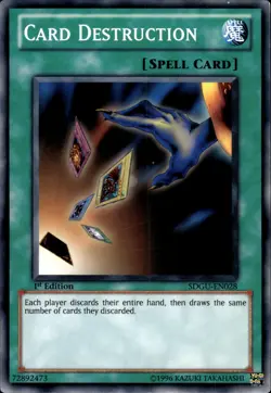 Card Destruction - 1st Edition SDGU-EN028 - LP - YuGiOh - Image 1