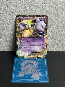 Mewtwo EX XY183 Ultra Rare Holo Pokemon X & Y Black Star Promo Card NM 2016 - Image 1