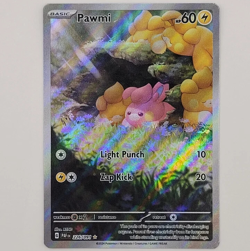 Pawmi Illustration Art Rare Paldean Fates PAF 226/091 Pokemon Card NM - Image 1
