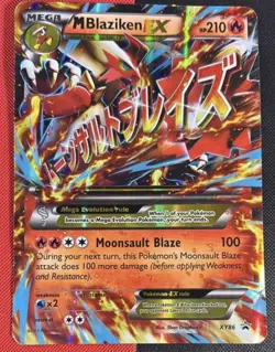 M Blaziken EX XY86 Jumbo Cards Holo - Image 1