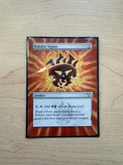 Rakdos Signet - CARD ALTER - MTG - Image 1