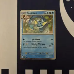 Vaporeon - 168 (Cosmos Holo) 168 Sv: Scarlet & Violet Promo Cards Holo - NM - Image 1