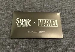 Magic the Gathering Secret Lair X Marvel’s Black Panther Rainbow Foil Set SEALED - Image 1